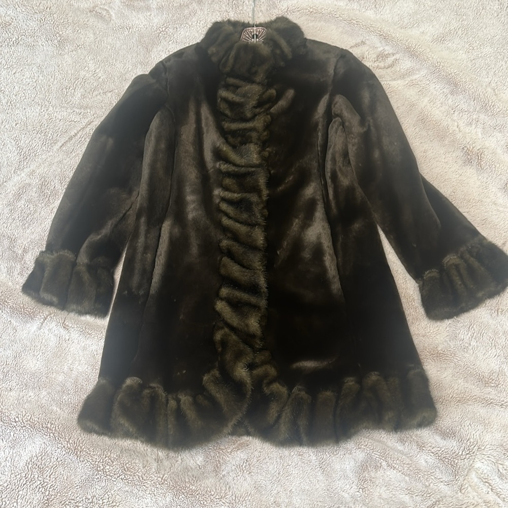 Jones New York Faux Fur Jacket